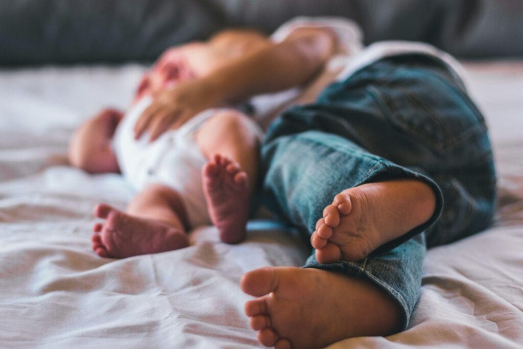 newborn waking every hour