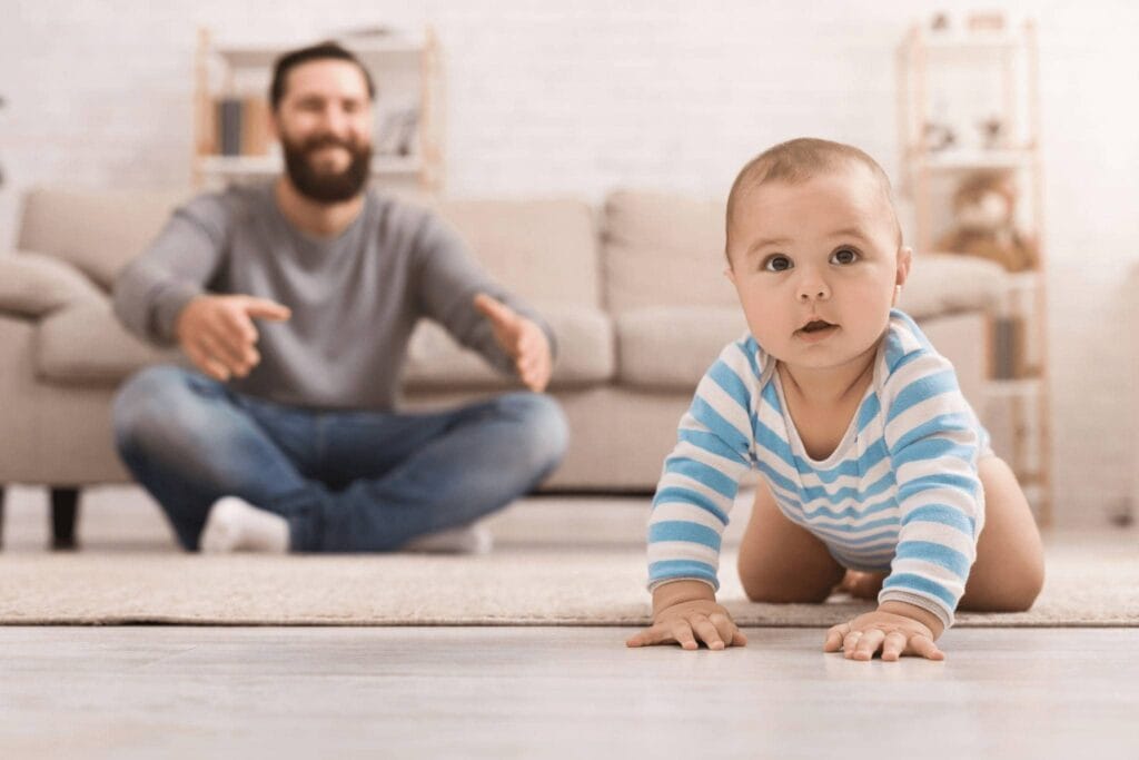 how to keep 8 month old entertained at home