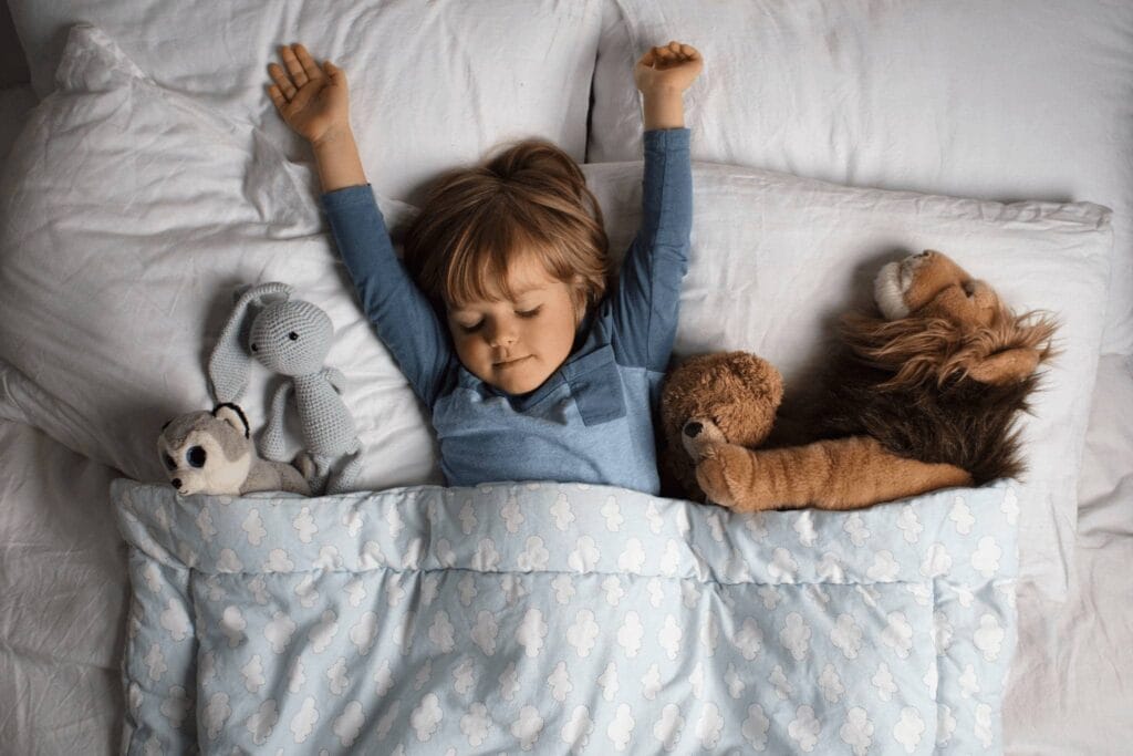when can a baby sleep with a stuffed animal