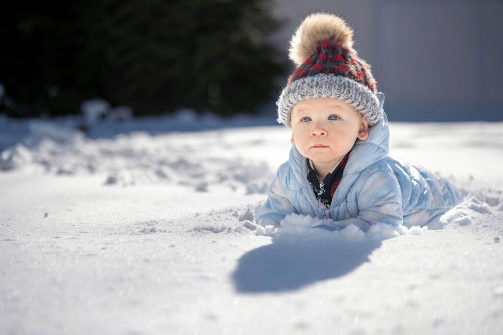 Dress a newborn