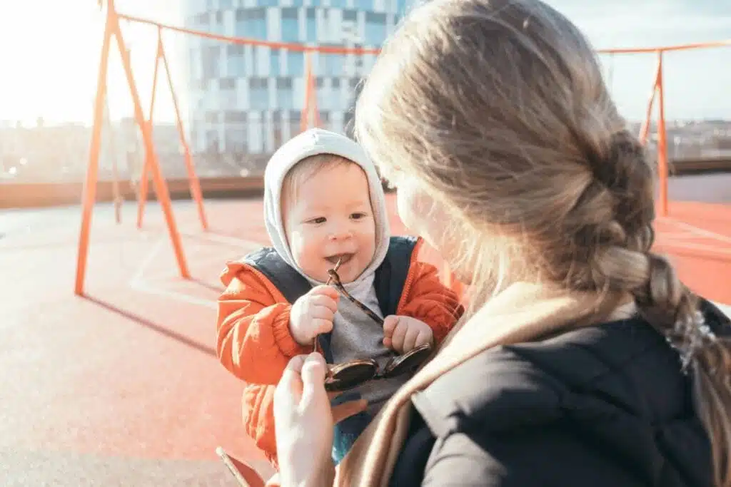 Dress a newborn
